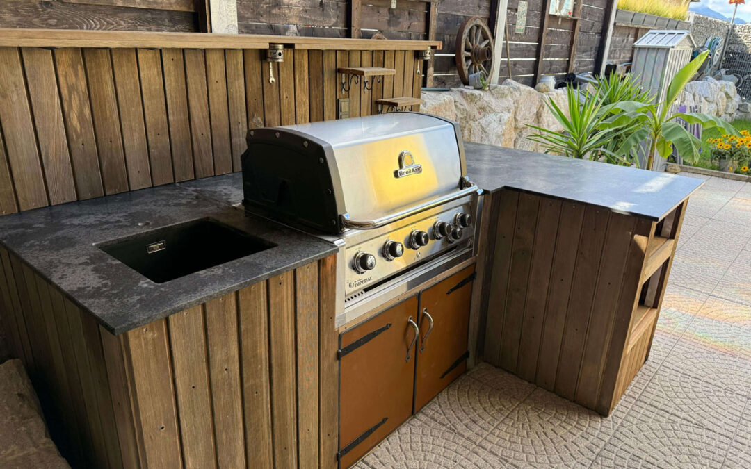 Outdoorküche Mystic Grey Leather